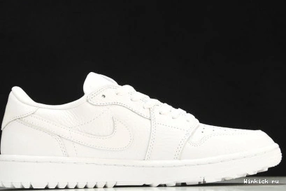 White Triple Jordan Low Golf Retro 1 1024